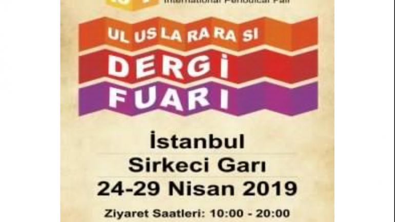 Merakla Beklenen 10. Uluslararası Dergi Fuarının Tarihi Belli Oldu
